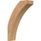 Ekena Millwork 5 1/2"W x 16"D x 24"H Thorton Smooth Knee Brace, Western Red Cedar BRC06X16X24THR00SWR - alternate 1